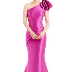 Alexander by Daymor 1673F22 Evening Dress Pink Size 16 NWT